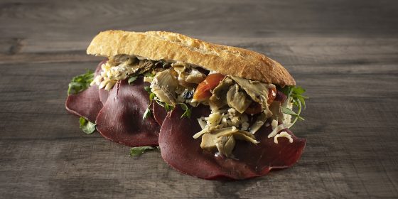 Sandwich med bresaola
